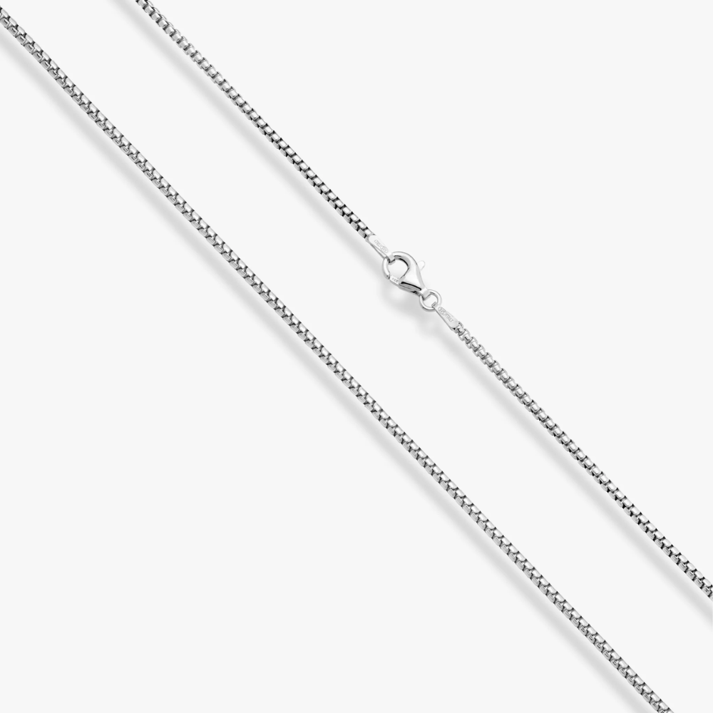 Braided Rope Italian Horn Pendant Necklace in Sterling Silver
