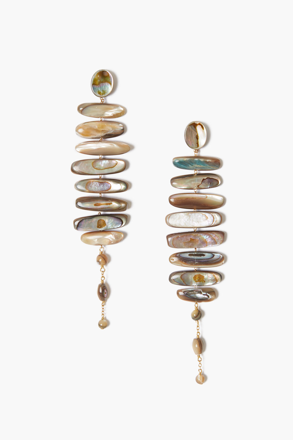 ABALONE CHANDELIER EARRING