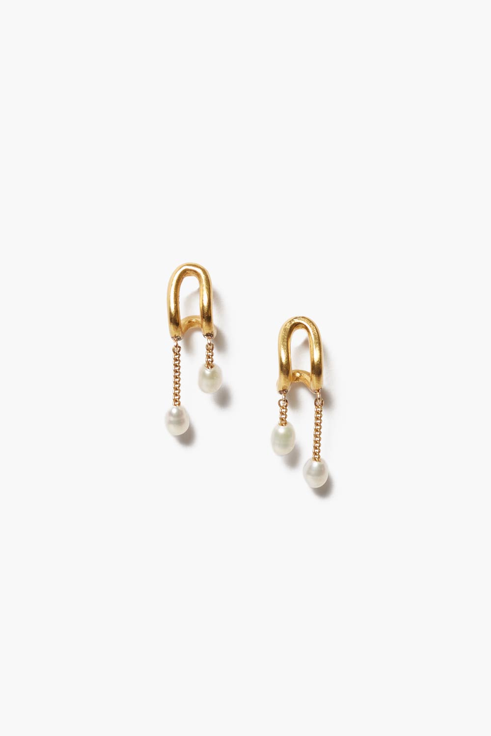 RICE PEARL DRIP EARRING MINI