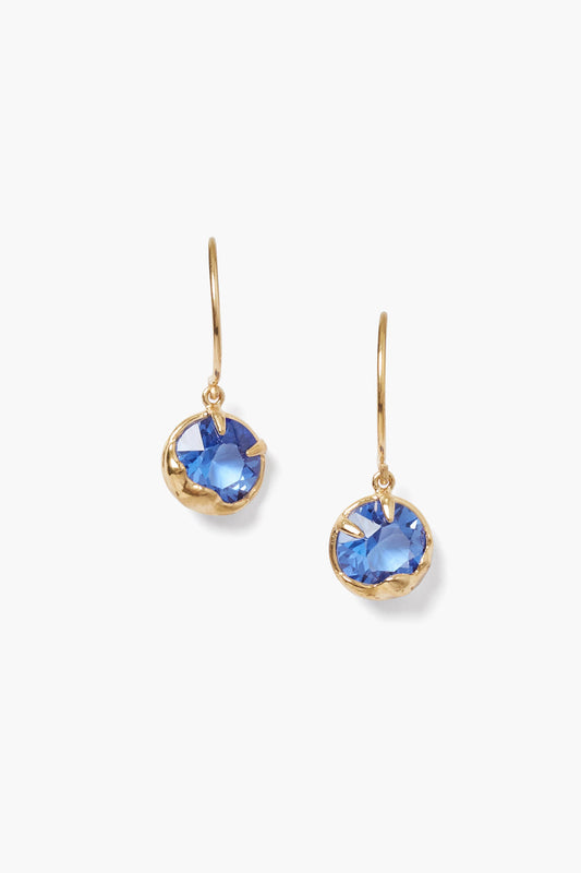 SEPTEMBER BIRTHSTONE EARRING SAPPHIRE CRYSTAL