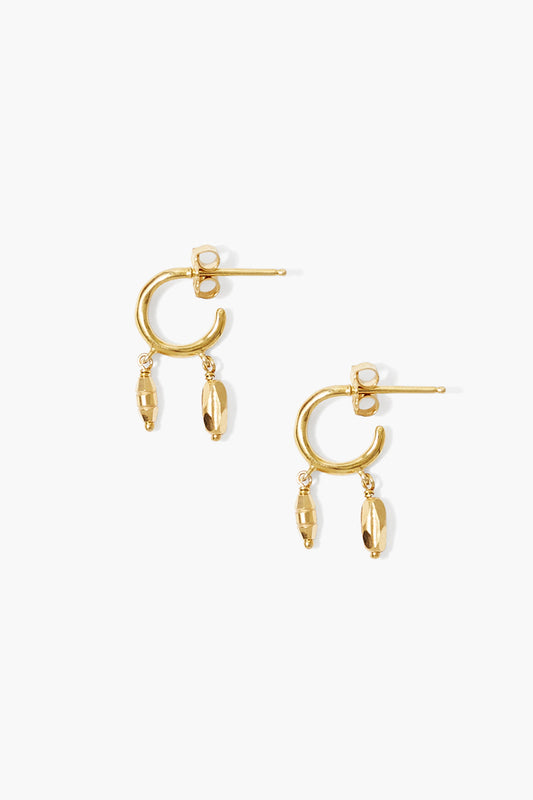 AMANI GOLD HOOP EARRING