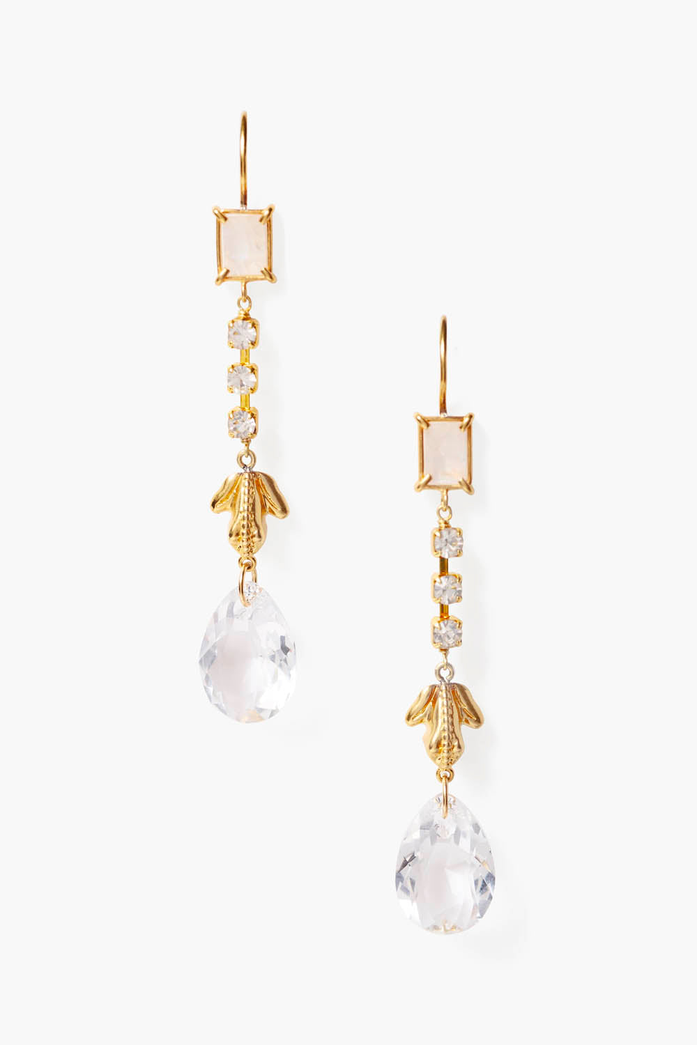 TOAD CRYSTAL DROP EARRING