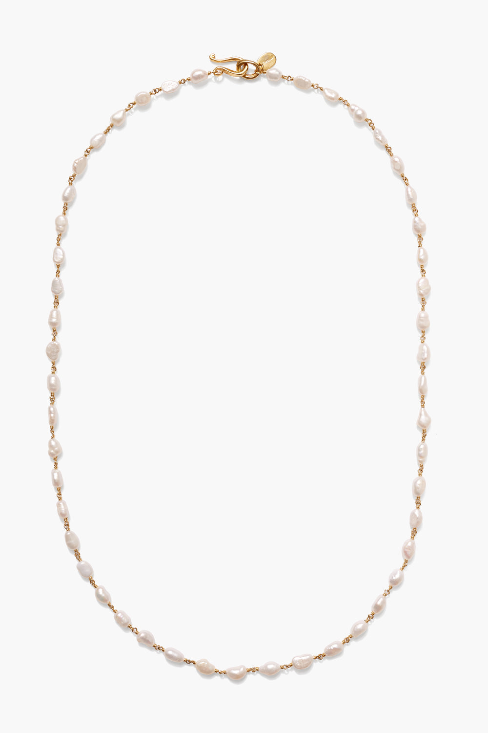 AINHOA WHITE PEARL NECKLACE