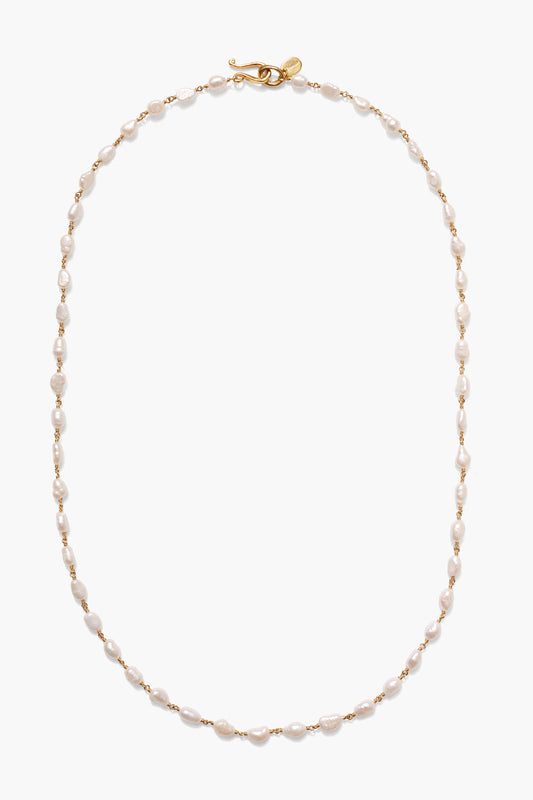 AINHOA WHITE PEARL NECKLACE