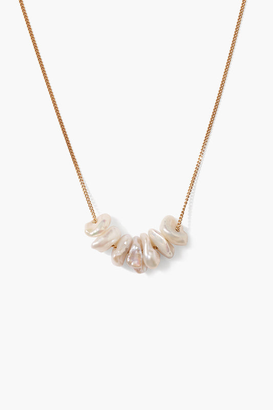 CATALEYA PEARL CLUSTER NECKLACE