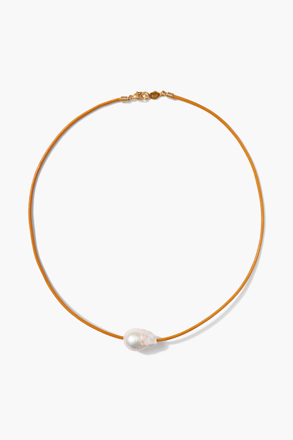 SIRENA PEARL NECKLACE MARIGOLD