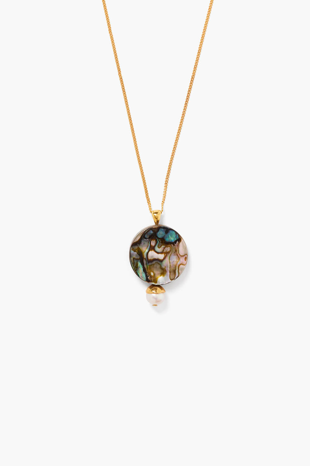 DEMETER ABALONE PENDANT