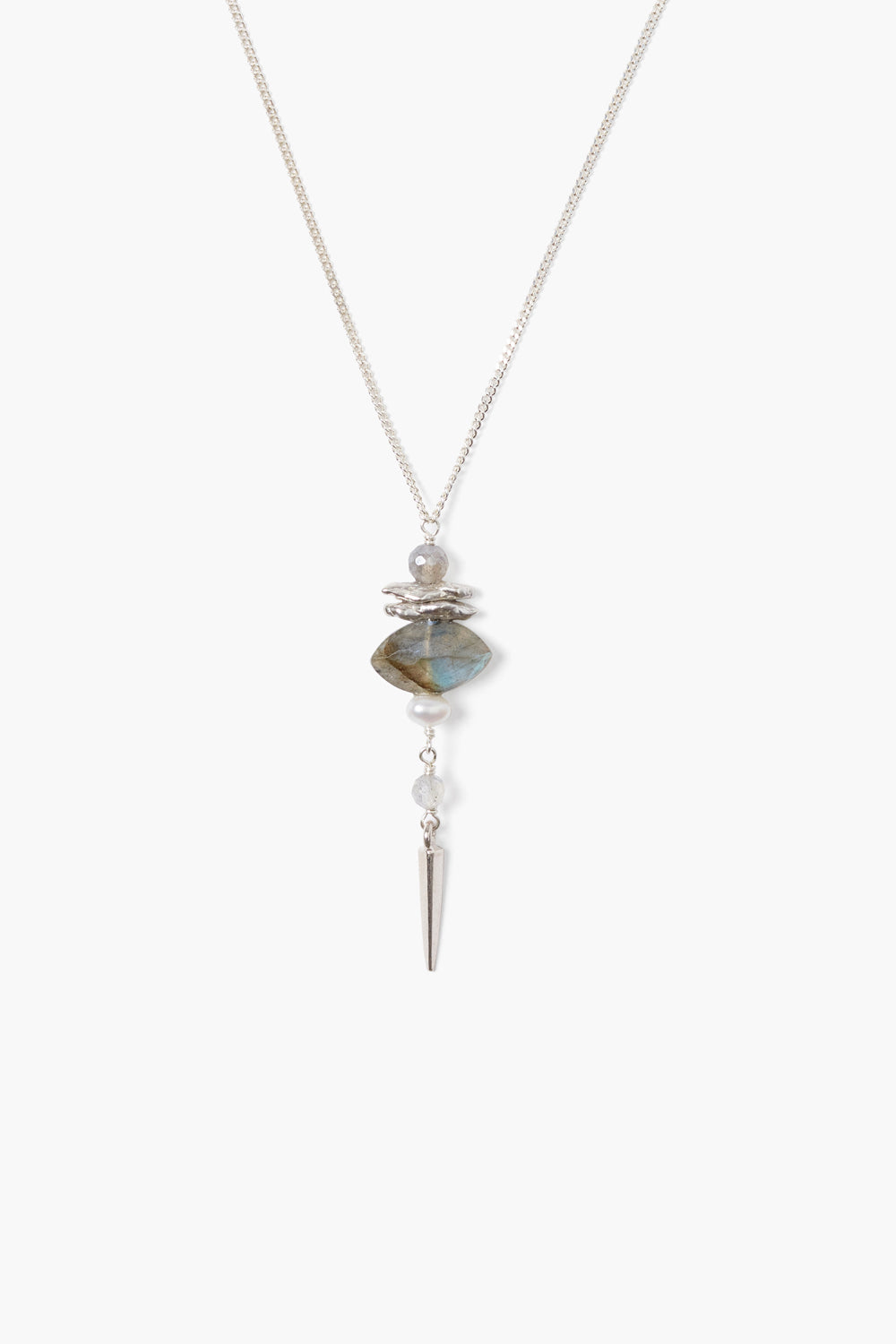 HERA NECKLACE LABRADORITE MIX