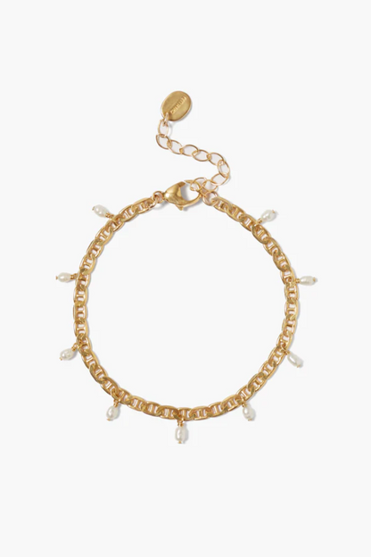 RICE PEARL MARINER BRACELET