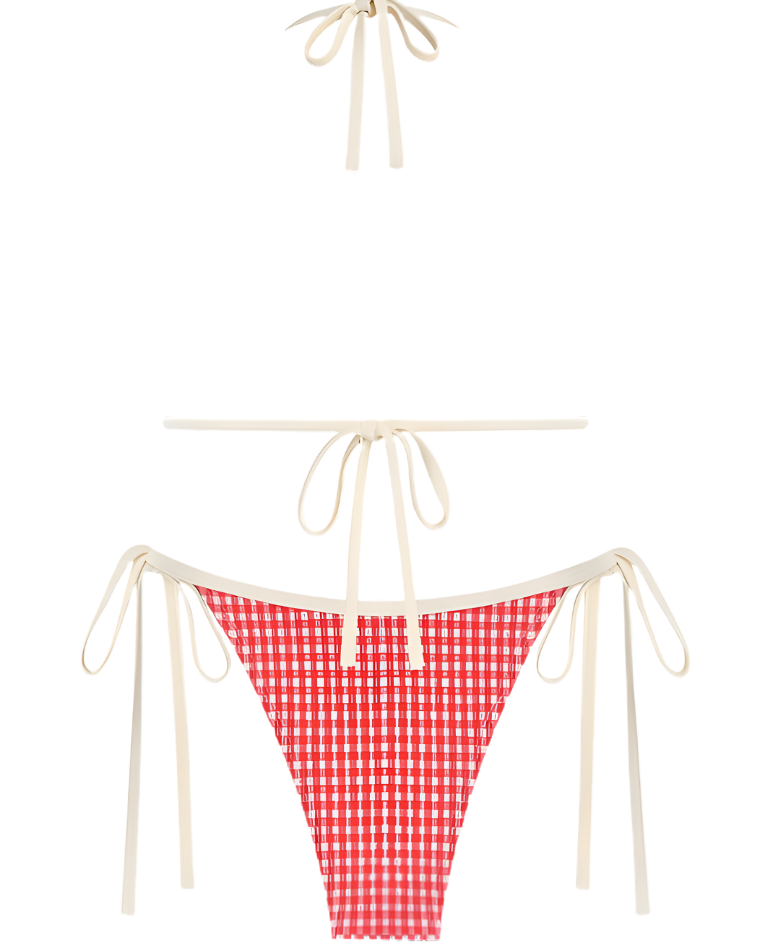 Retro North Pole Pin Up Bikini Set
