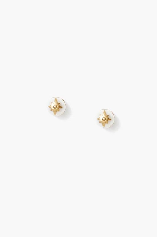 NORTH STAR PEARL STUDS