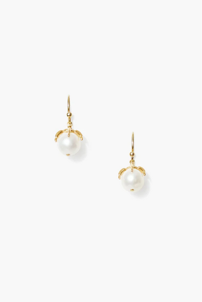 EAGLE CLAW DROP EARRING MINI PEARL