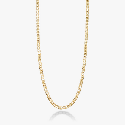 Mariner Chain Necklace in 18k Gold, 4mm