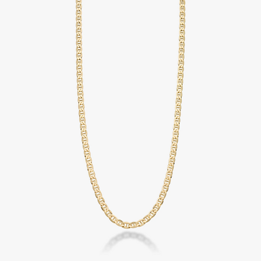 Mariner Chain Necklace in 18k Gold, 4mm