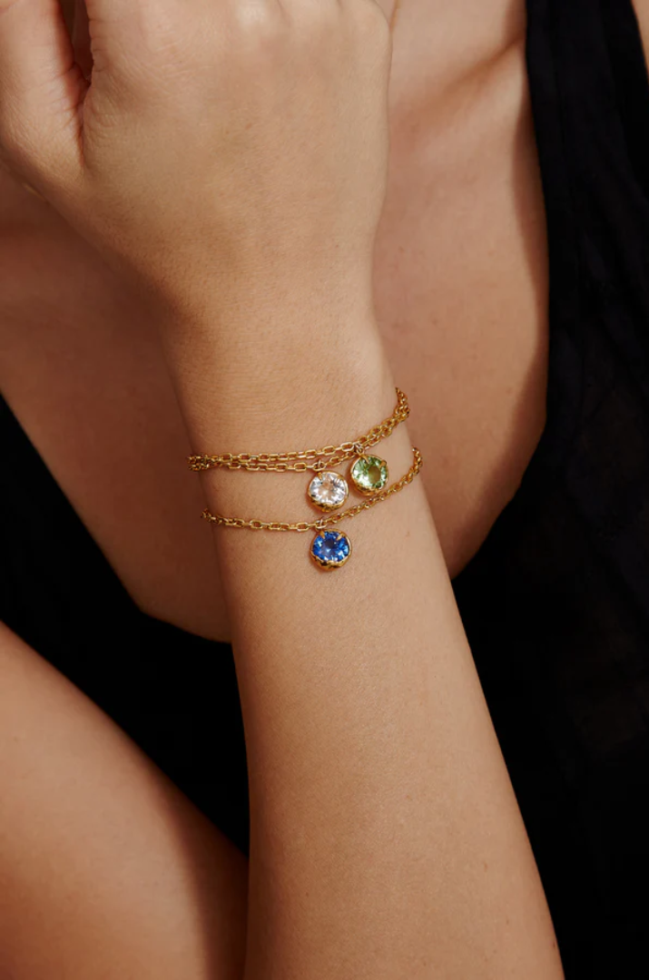 APRIL BIRTHSTONE BRACELET DIAMOND CRYSTAL