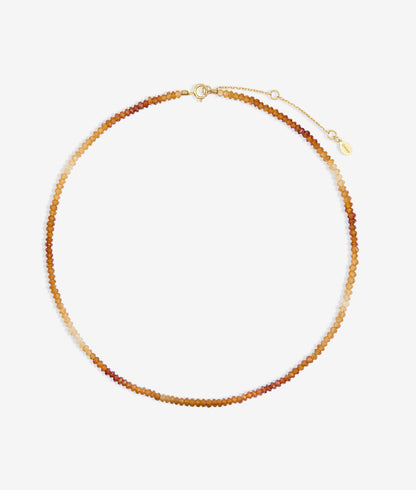 NERSAC COGNAC GEMSTONE NECKLACE