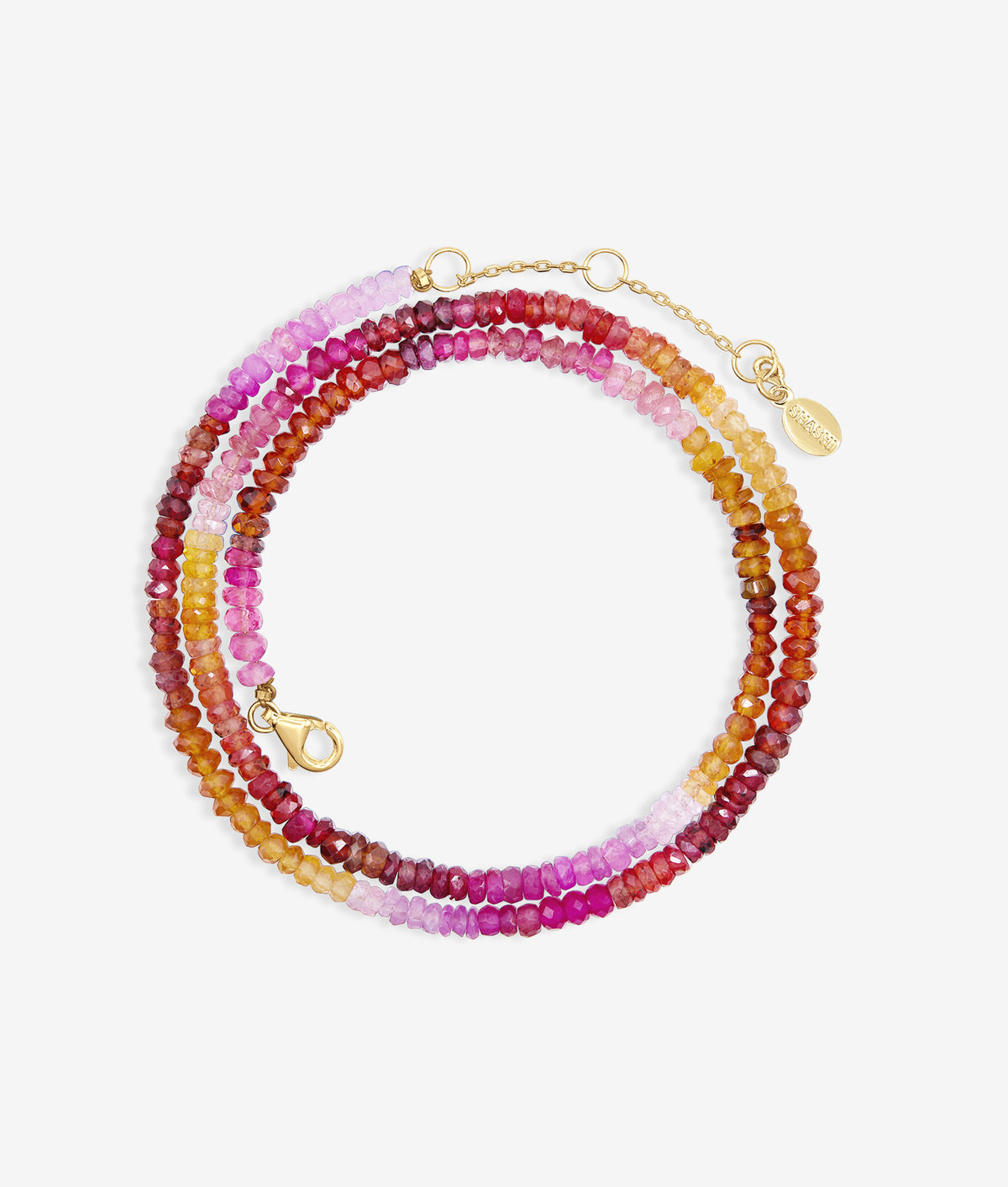 JAIPUR SUNSET GEMSTONE NECKLACE